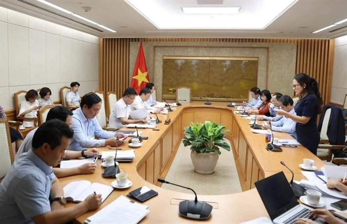 Toàn cảnh buổi làm việc.