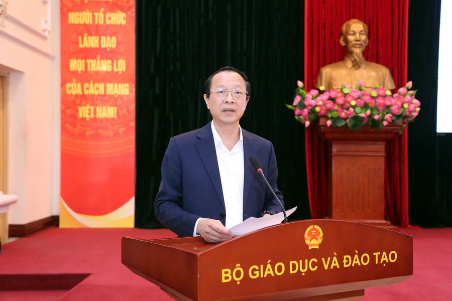 Thứ trưởng Phạm Ngọc Thưởng kết luận hội nghị. Ảnh: Trần Hiệp.