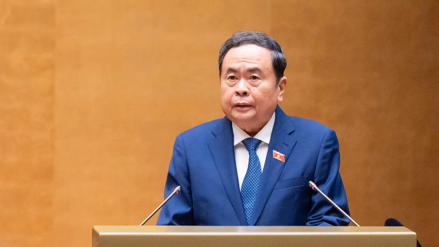 Chủ tịch Quốc hội Trần Thanh Mẫn phát biểu khai mạc Kỳ họp.