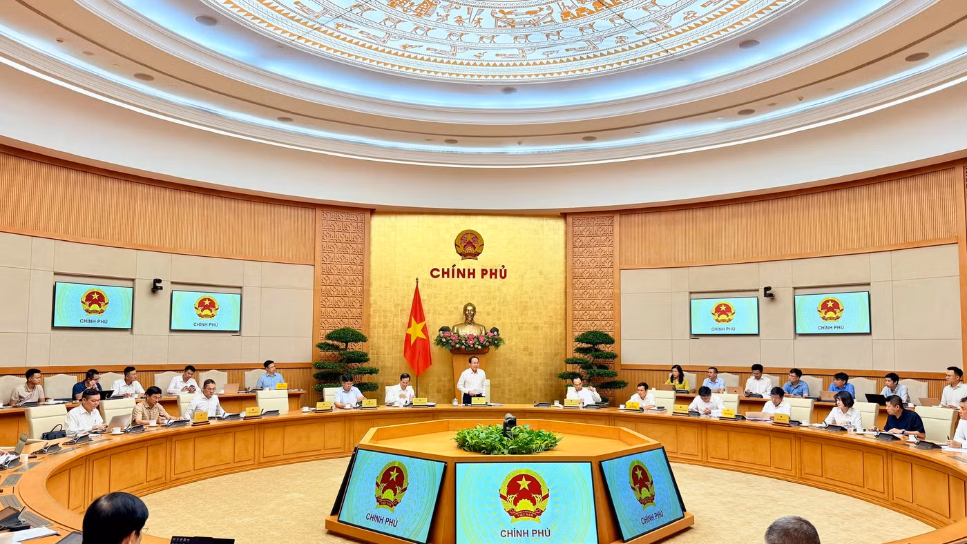 Cuộc họp về các đề án, dự án của Đại học Quốc gia Hà Nội - Ảnh: VGP/Thu Sa.