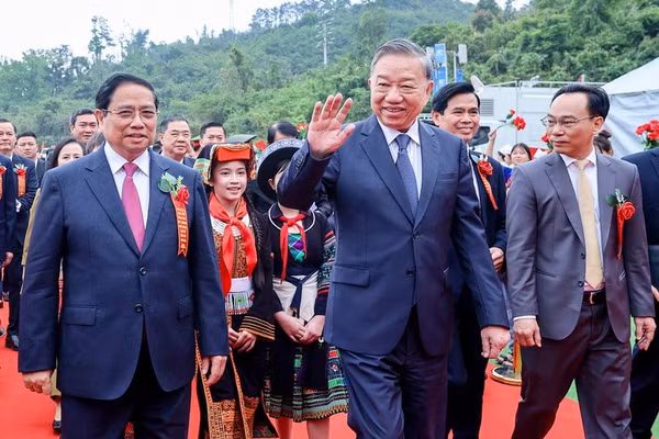 Lễ khởi công đồng loạt các trường phổ thông nội trú xã biên giới năm 2026