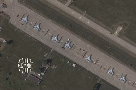 Diễn biến nóng khi Nga tập trung hàng loạt Su-35 tại sân bay Borisoglebsk