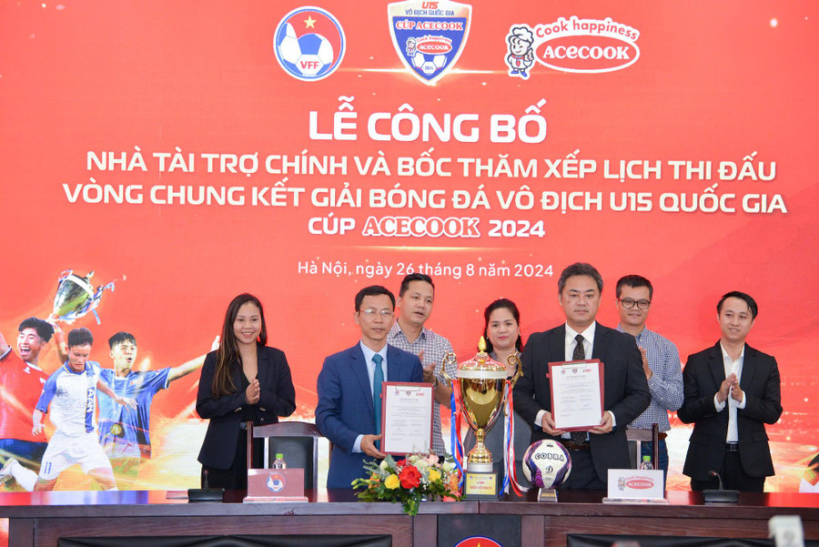 Công bố lịch thi đấu Vòng Chung kết giải vô địch U15 quốc gia