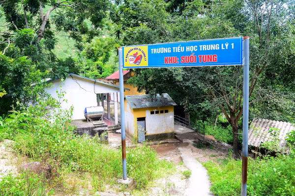 Điểm trường Suối Tung, Trường Tiểu học Trung Lý 1, xã Trung Lý (Thanh Hóa).