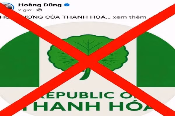 Nội dung đăng tải trên mạng xã hội. Ảnh: CTV
