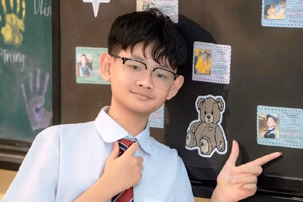 Nam sinh Trịnh Anh Lợi. Ảnh: NVCC