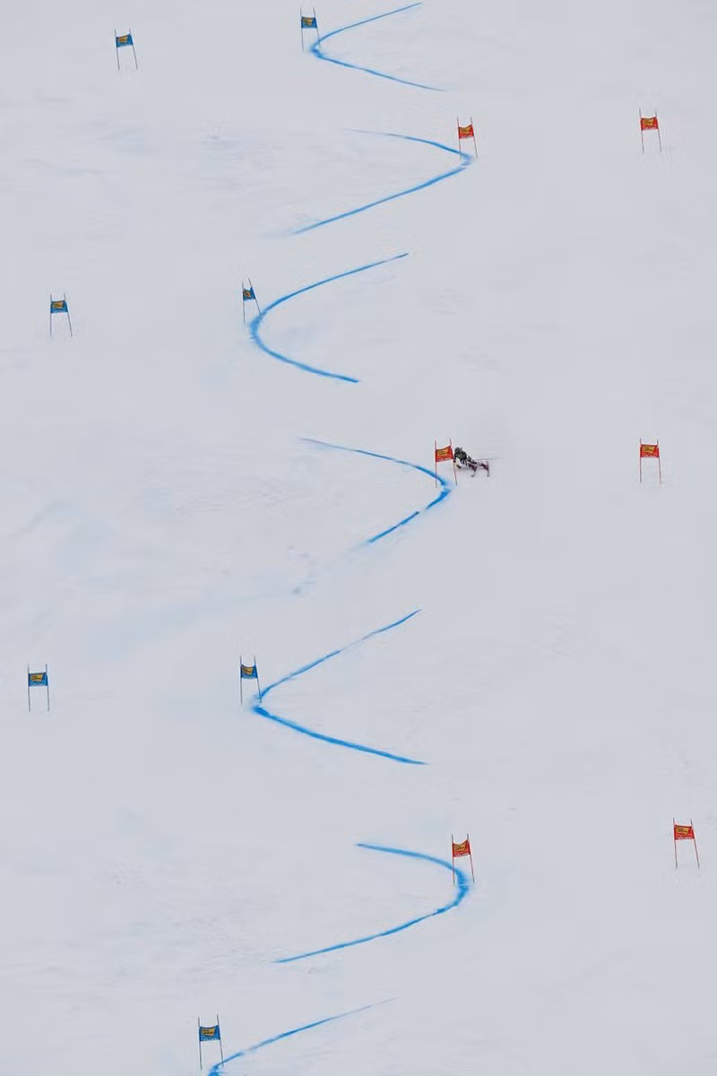 Mikaela Shiffrin thi đấu nội dung trượt tuyết khổng lồ tại Áo ngày 25/10. chum-anh-noi-bat-trong-tuan-021105-023.jpg