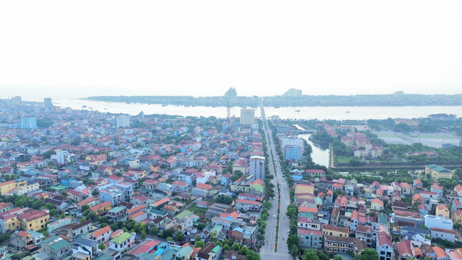 Đô thị Đồng Hới, tỉnh Quảng Trị phát triển hướng về phía biển.