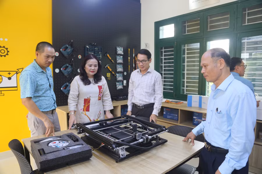 Không gian sáng chế sẽ là nơi nuôi dưỡng niềm đam mê sáng tạo, nghiên cứu khoa học trong học sinh.