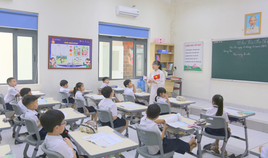 Chất lượng giáo dục được cải thiện nhờ đổi mới phương pháp dạy học.