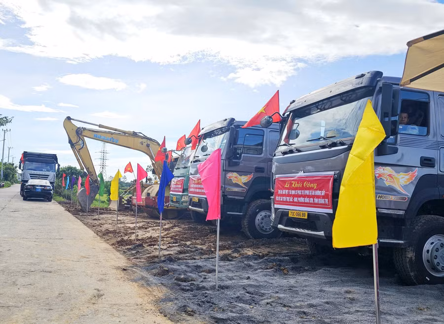 Quảng Trị khởi công khu tái định cư phục vụ Dự án đường sắt tốc độ cao tại phường Đồng Sơn.