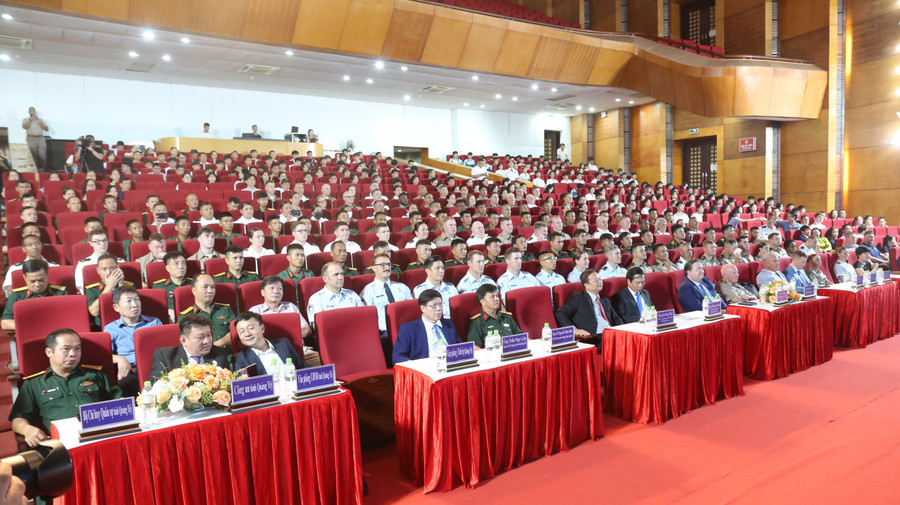 Lãnh đạo Bộ, ngành Trung ương và phía Hoa Kỳ tham dự chương trình. hoa-ky-2.jpg