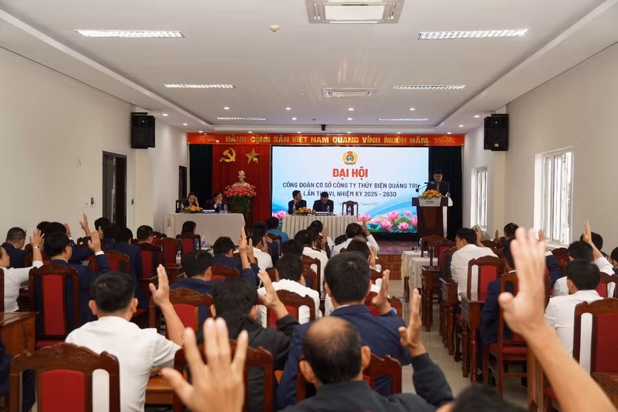 Đại hội Công đoàn cơ sở Công ty Thủy điện Quảng Trị.