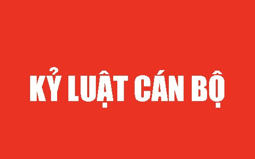 Chủ tịch và Phó Chủ tịch UBND xã Hải Trường, huyện Hải Lăng bị kỷ luật.