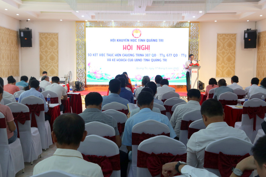 Phong trào khuyến học, khuyến tài trên địa bàn tỉnh Quảng Trị đã phát triển mạnh mẽ và đạt được kết quả tích cực. 1.jpg