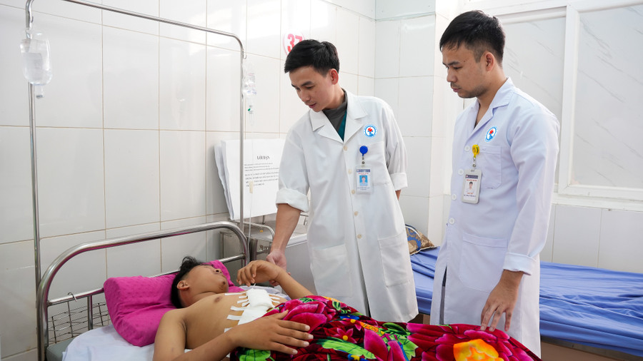 Bệnh nhân hồi phục tốt sau ca phẫu thuật.