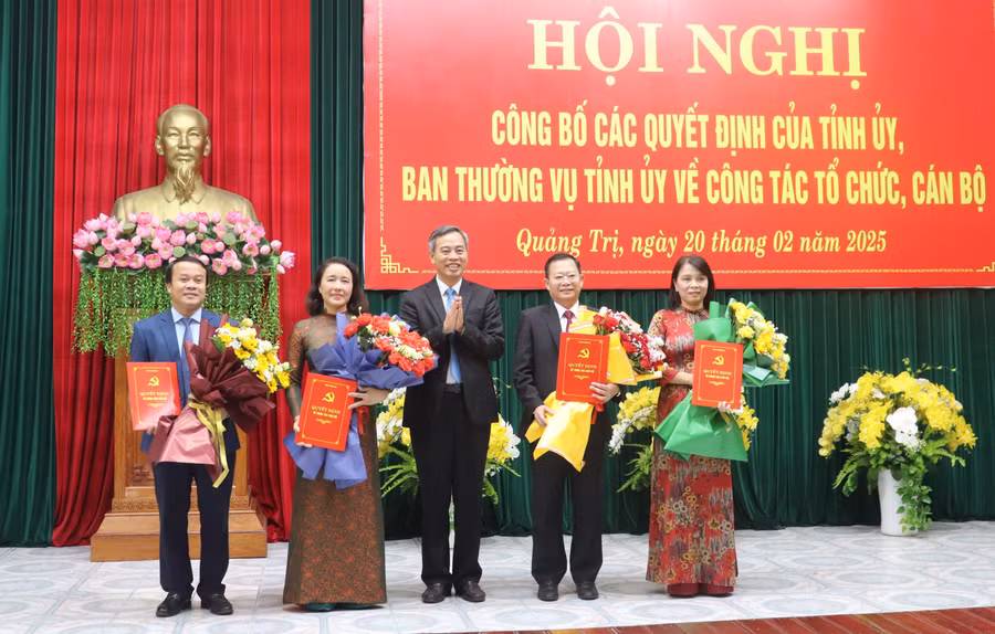 Hai cán bộ từng làm Giám đốc Sở được điều động sang vị trí mới.