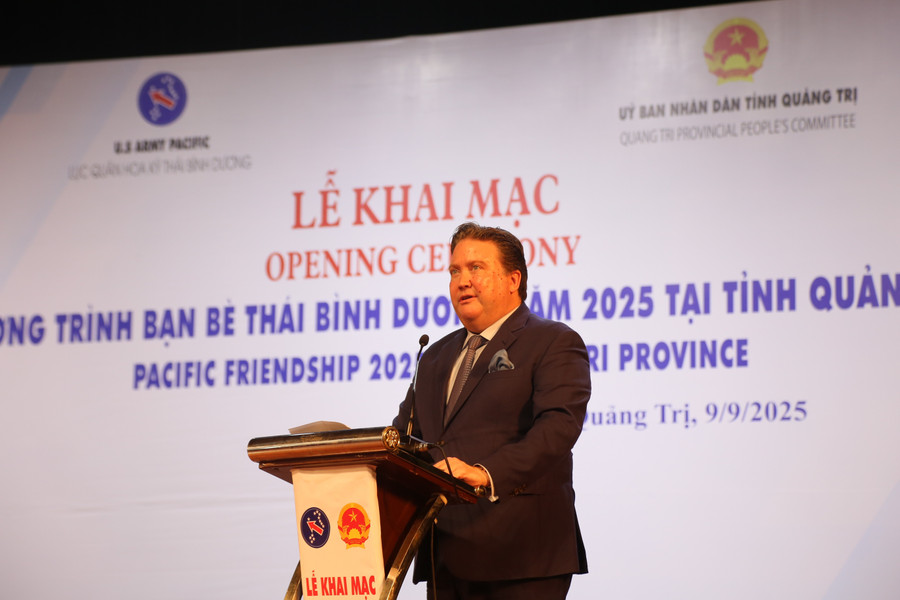 Ông Marc Evans Knapper, Đại sứ Hoa Kỳ tại Việt Nam nhấn mạnh ý nghĩa mối quan hệ hợp tác 2 nước. hoa-ky-7.jpg