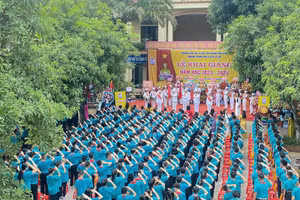 Trường THCS Lê Lợi là ngôi trường bậc THCS duy nhất ở Nghệ An đang giảng dạy môn tiếng Pháp.