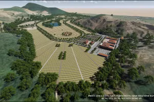 Phối cảnh Dự án công viên nghĩa trang sinh thái Vĩnh Hằng.