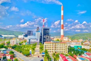 Nhà máy Nhiệt điện Uông Bí tại tỉnh Quảng Ninh.