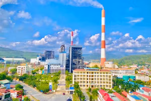 Nhà máy Nhiệt điện Uông Bí tại tỉnh Quảng Ninh.