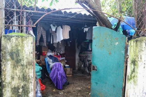 Ngôi nhà nằm trong khu tập thể cọc sợi (phường Trường Vinh, Nghệ An).