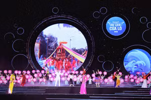 Chương trình nghệ thuật tại Lễ khai mạc Festival Du lịch Cửa Lò năm 2026.