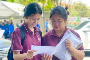 Điểm chuẩn các trường THPT công lập Hà Tĩnh dao động từ 15-22,75 điểm. (Ảnh: Phương Hồ)
