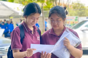 Điểm chuẩn các trường THPT công lập Hà Tĩnh dao động từ 15-22,75 điểm. (Ảnh: Phương Hồ)