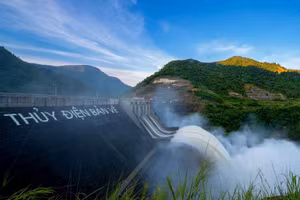 Thủy điện Bản Vẽ vận hành an toàn, góp phần cắt lũ cho hạ du.