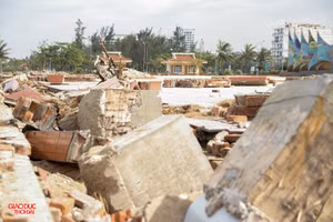 Quảng trường Bình Minh ở phường Cửa Lò, Nghệ An.