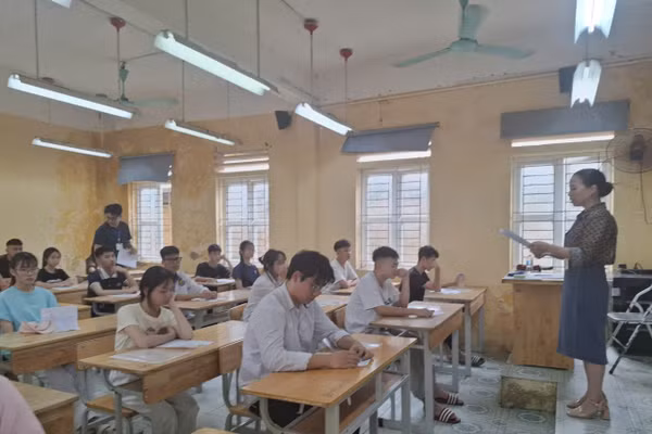 Thí sinh thi tốt nghiệp THPT năm 2026. 
