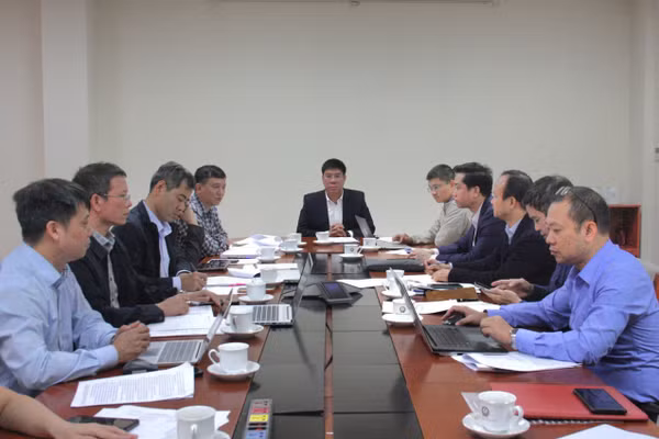 Ông Huỳnh Văn Chương - Cục trưởng Cục Quản lý chất lượng, Phó Trưởng ban thường trực Ban Chỉ đạo chủ trì cuộc họp.