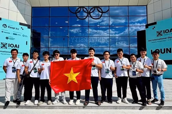 Việt Nam giành 7 huy chương tại Olympic Trí tuệ nhân tạo quốc tế 2026