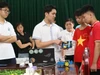 Học sinh xã Tri Lễ (Lạng Sơn) tham gia học và nghiên cứu Robot. Ảnh: NVCC