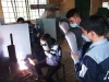 Đào tạo nghề hàn tại Trường Trung cấp nghề Giao thông công chính Hà Nội.