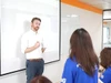 Giảng viên nước ngoài giảng dạy tại Trường Đại học Kinh tế - Tài chính TP Hồ Chí Minh. Ảnh: UEF
