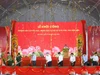 Tổng Bí thư Tô Lâm cùng Đoàn công tác Trung ương thực hiện nghi thức khởi công công trình Trường liên cấp Tiểu học, THCS xã Si Pa Phìn. Ảnh: Ngọc Diệp
