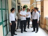 Lãnh đạo tỉnh và Sở GD&ĐT tỉnh Đồng Tháp kiểm tra thực tế các cơ sở giáo dục. Ảnh: Quốc Nguyên