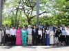 Đại biểu đến từ các trường đại học tham gia tập huấn “Đời sống và dịch vụ hỗ trợ sinh viên” tại Trường Đại học Sư phạm Kỹ thuật, Đại học Đà Nẵng trong khuôn khổ Chương trình Erasmus+. Ảnh: NTCC