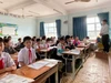 Thầy trò Trường THCS Trần Bá (Tuy Phước, Gia Lai) trong giờ học.