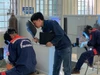 Sinh viên Trường Cao đẳng Công nghệ Hà Tĩnh thực hành.