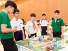 Học sinh TP Cần Thơ tham gia Cuộc thi Robothon cấp thành phố năm 2025. Ảnh: Quốc Ngữ