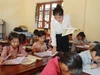 Giờ học tại Trường Phổ thông Dân tộc bán trú Tiểu học Hữu Khuông (Nghệ An).