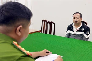 Mã Quốc Tuấn khai nhận tại cơ quan công an.