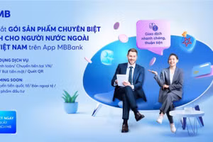 MB ra mắt dịch vụ dành cho người nước ngoài trên App MBBank