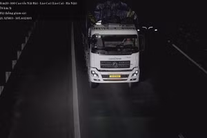Hình ảnh được camera ghi lại.