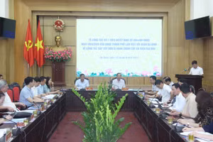 Ba Đình cần là hình mẫu trong sắp xếp đơn vị hành chính cấp xã