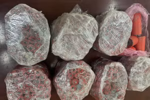 Hình ảnh tang vật pháo nổ trong một vụ việc.